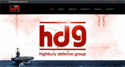 Desktop Screenshot of highbury-defense.com
